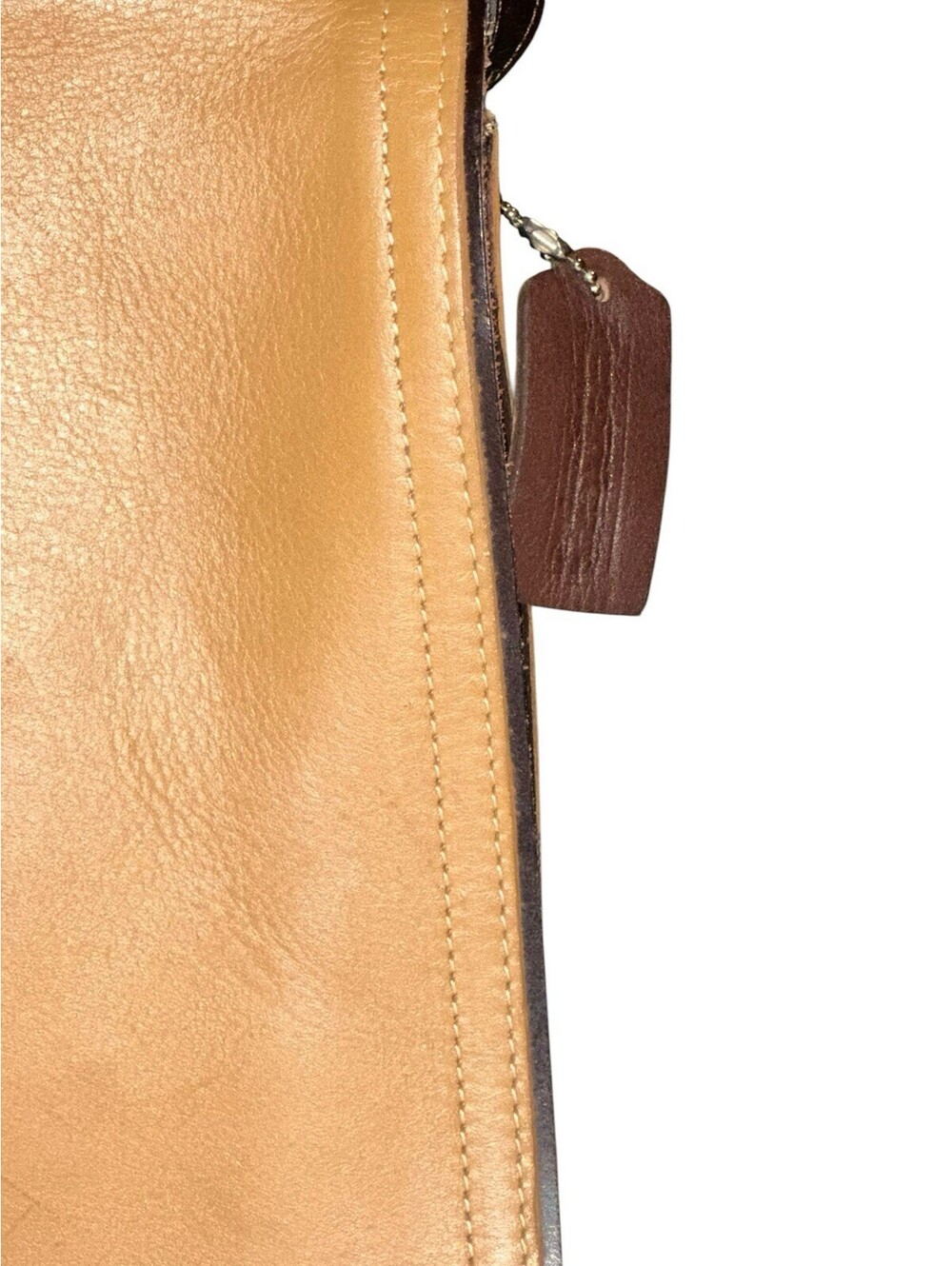 Coach vintage Monterey Tan and Brown Crossbody Bag - Picture 3 of 9
